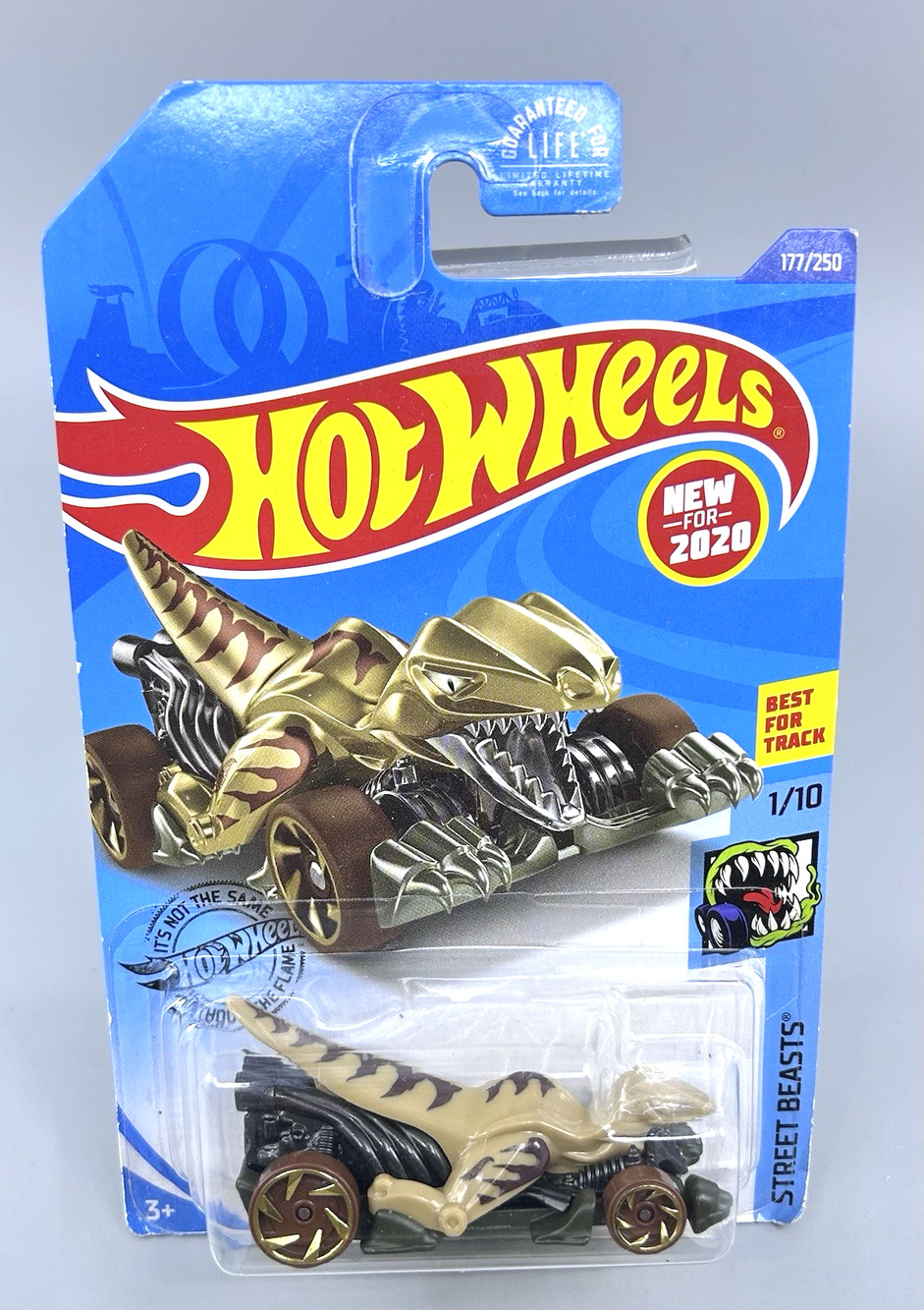 Hot Wheels VELOCI-RACER Brown Street Beasts 1/10 2020 Diecast Toy Car 1:64